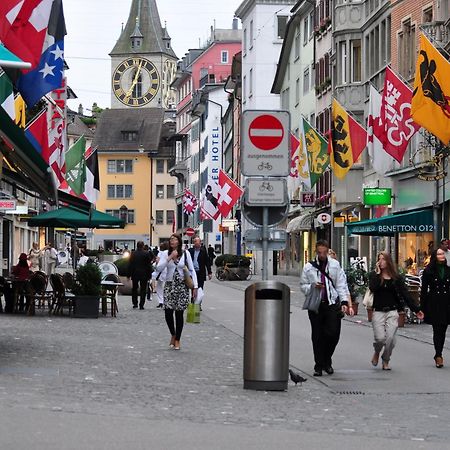 Pedestrian Area Close To Bahnhofstrasse Curych Exteriér fotografie